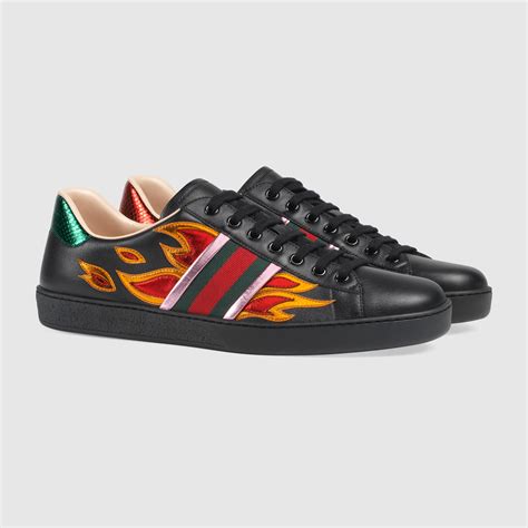 gucci ace flame|gucci flame sneakers.